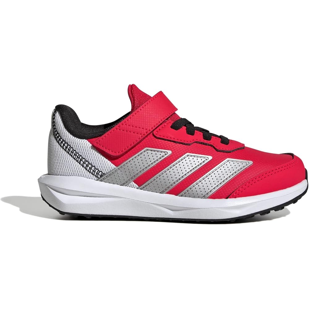 Adidas Faito EL Kids Sneakers Lucid Red/Silver Metallic/Footwear White Unisex 24.0 cm