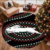 South Sydney Rabbitohs Pattern Round Rug, Indoor/Outdoor Mat, for Picnic, Gameroom, Bedroom, Office, Living Room, Home Decor Carpet, Birthday Gift