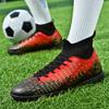 Fashion Men's Soccer Shoes FG/FG Non-Slip Turf Soccer Cleats Personalized Design Train Shoes Ultralight High Top Sneakers Football Boots