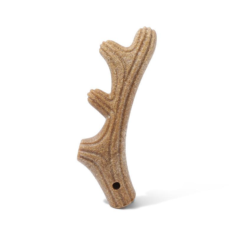 Dog toys, deer antlers, grinding teeth sticks, small, medium, and large dogs, bite resistant dog toys, pet supplies