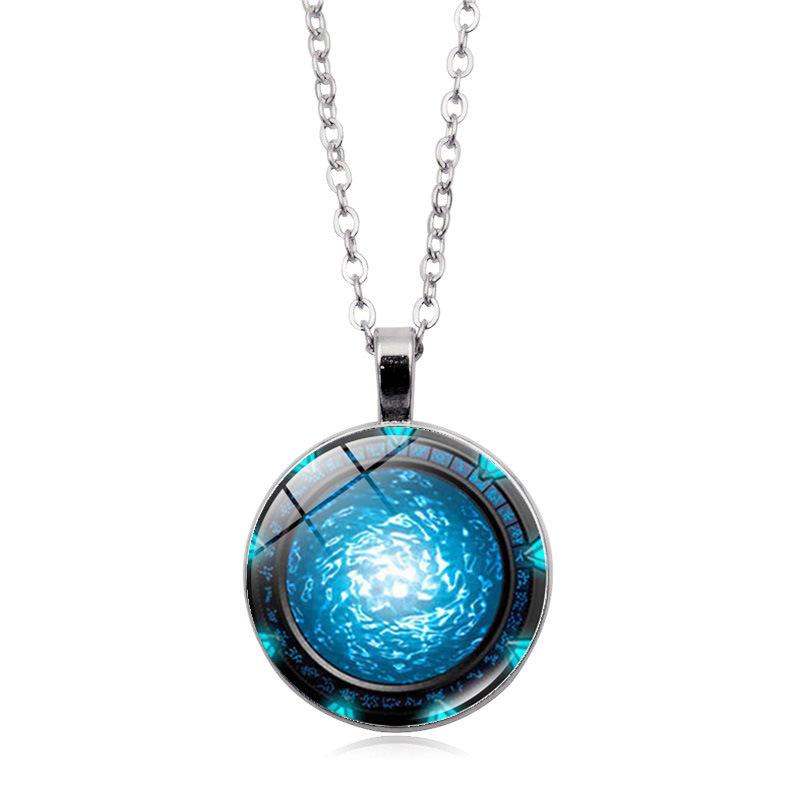 Stargate Atlantis Time Women's Versatile Accessories Retro Pendant Necklace