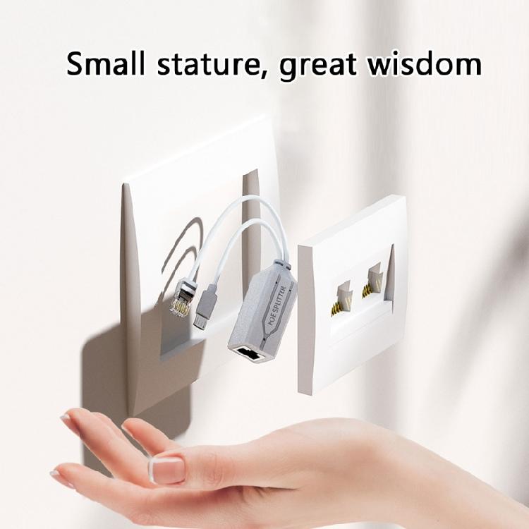 Встроенная защита от короткого замыкания USB/Type-C PoE-сплиттер Блок питания Преобразователи 40 В в 5 В для камер видеонаблюдения