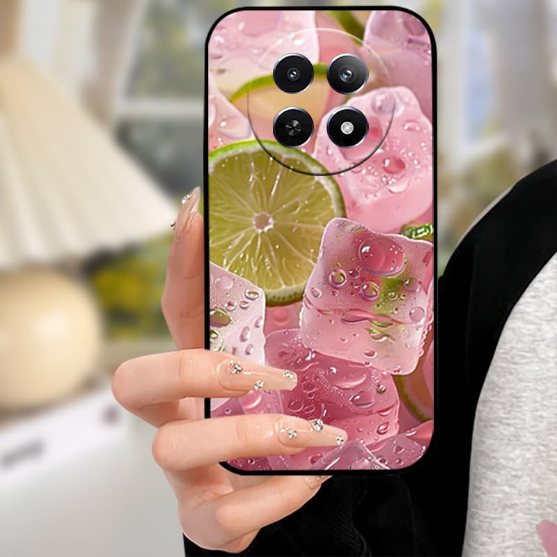 For Realme 12 Pro Case Silicone Soft Black Back Cover Case For Realme 12 Pro Plus Phone Case Cover Realme12 Pro+ 12Pro TPU Funda