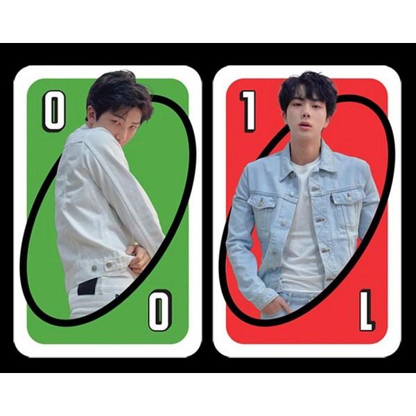 Корейские настольные игры Giant Uno BTS, разные цвета