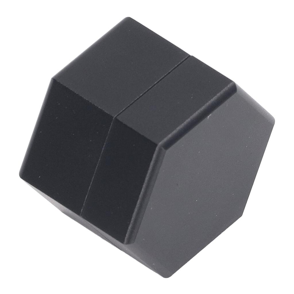 Mini Portable Billiard Chalk Case Hexagonal Pool Cue Chalk Box Holder Billiard Accessories Black