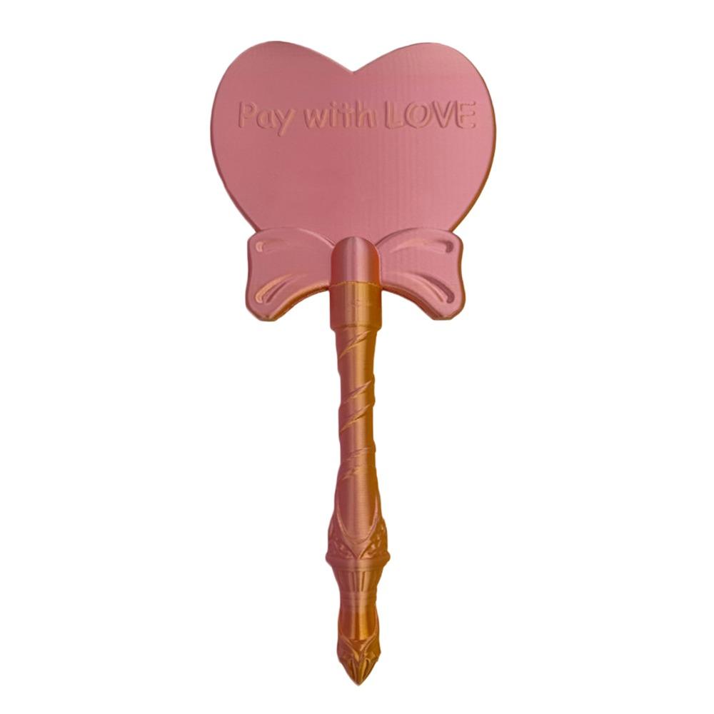 3D Printed Heart Shape Wand Tap To Pay Portable Credit Card Holder Tap-to-Pay Credit Card Heart Shape Magic Wand