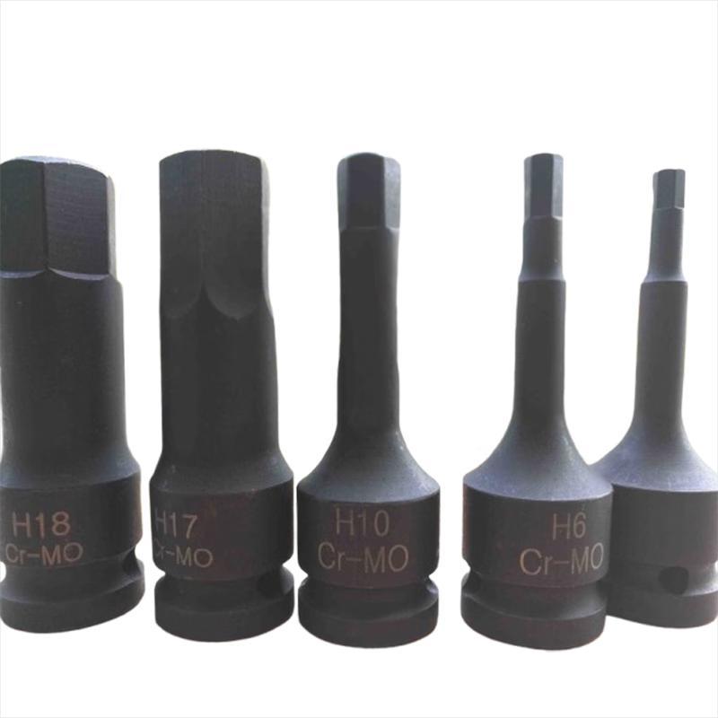 Lingxi 1/2" H6 Электрический гайковерт Внутренний шестигранник Насадка
