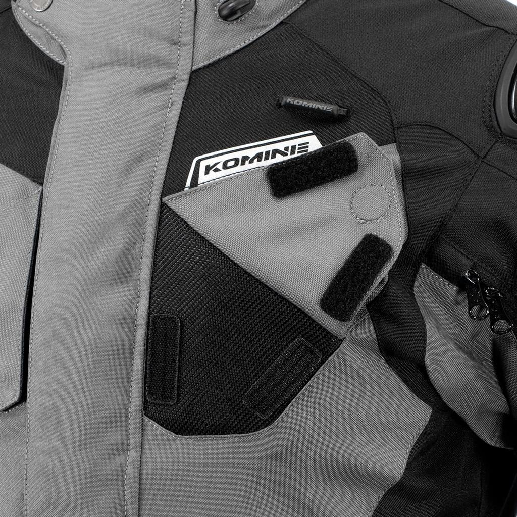 Komine Мотоциклетная куртка Защитная куртка с полным ухом Нео Черный M JK-598