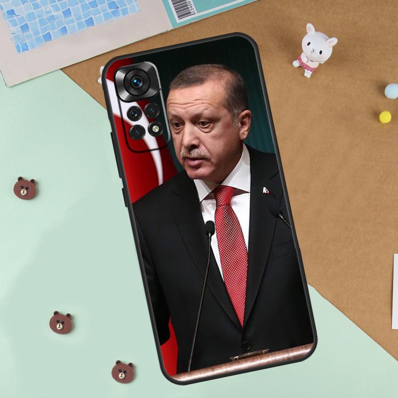 Turkey Recep Tayyip Erdogan Case For Xiaomi Redmi Note 13 14 9 10 11 12 Pro 10S 11S 12S Cover For Redmi 13C 10C 12C 14C