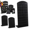 Fashion Necklaces Holder Jewelry Show Rack Plastic Display Metal Stand Organizer Earrings Ear Studs