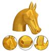 Funny Horse Head Cover Cap for Trailer Coupling Trailer Hitch Ball Cover Prevent Receiver Tube From Rusting