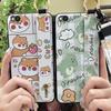Lanyard Phone Holder Phone Case For Xiaomi Redmi GO Soft Case Protective Shockproof Dirt-resistant Wristband Cute Ring