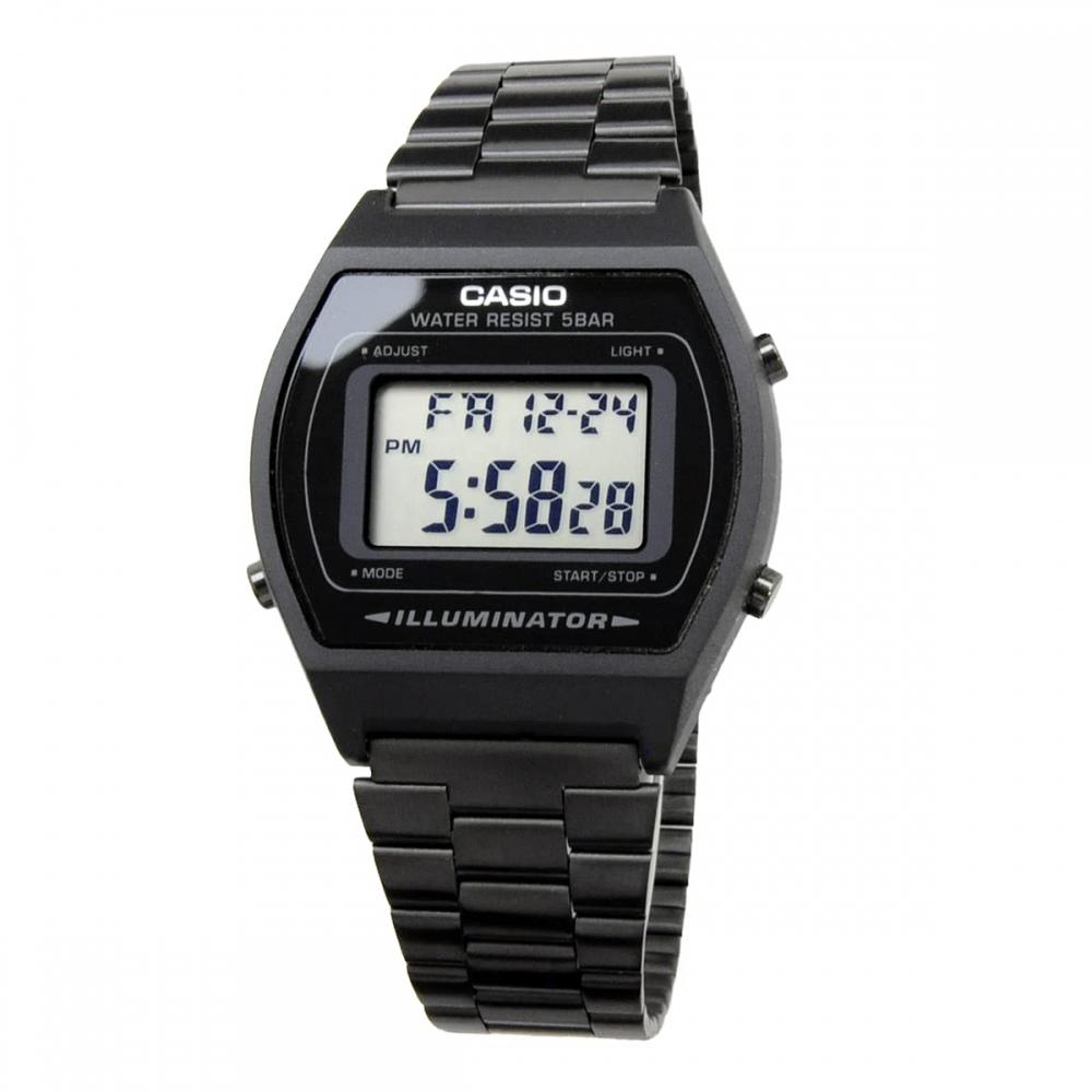 Casio Цифровые часы CASIO Vintage Series B640WB-1AV унисекс, черная модель Overseas