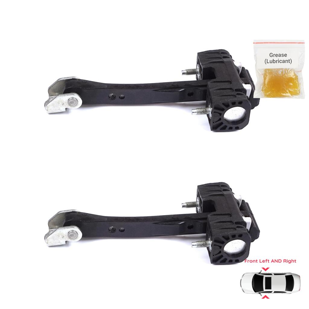 BDP950-1 2 Pieces Front Left AND Right Door Catch Hinge Brake Stop Check Strap Limiter for Peugeot 508 MK1 W23 8D 8E 2010-2018 4/5 Door 9686658480