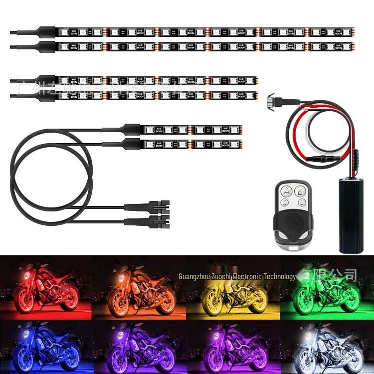 Светодиодная RGB полоса освещения шасси для внедорожного мотоцикла Harley