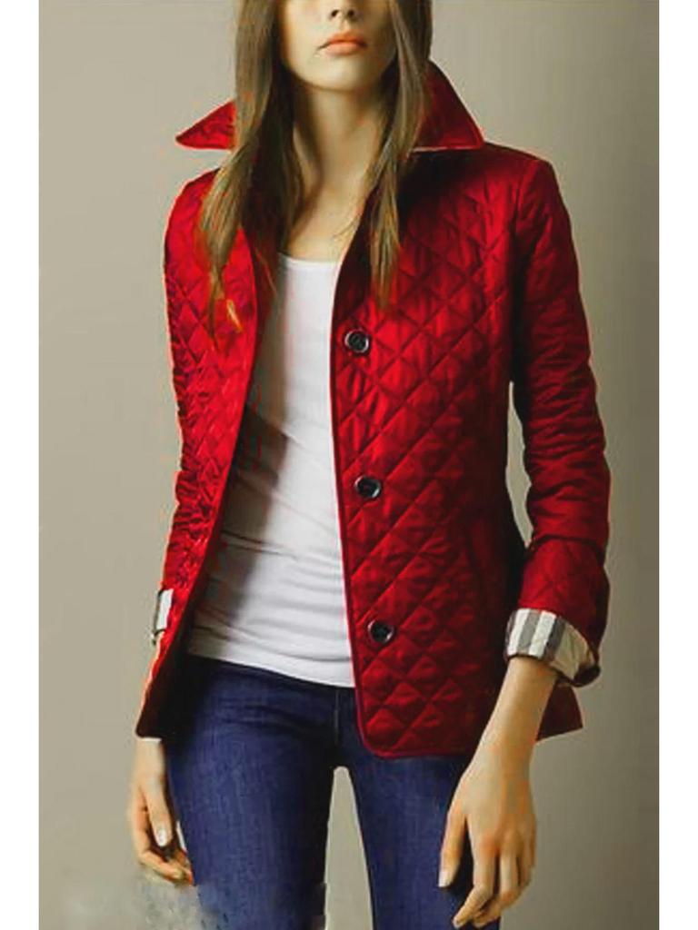 Стильная европейская и американская мода Лацкан Однобортный Приталенный Хлопковый Пиджак