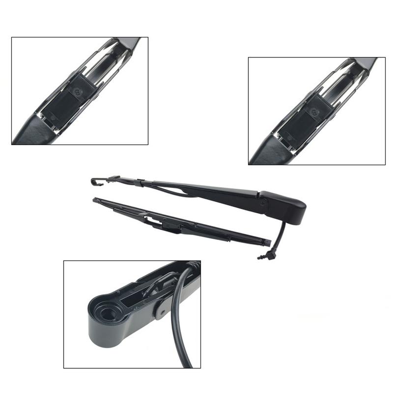 A0064A0103 8894-4328 Rear Windsheild Back Wiper Arm and Blade Set Fit for Hummer H2 2003-2009