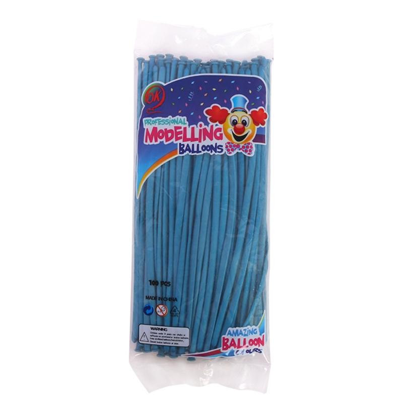 100Pcs Magic Balloons Long Latex Balloon DIY Animal Balloon Ornaments for Wedding Birthday Holiday Party Decoration