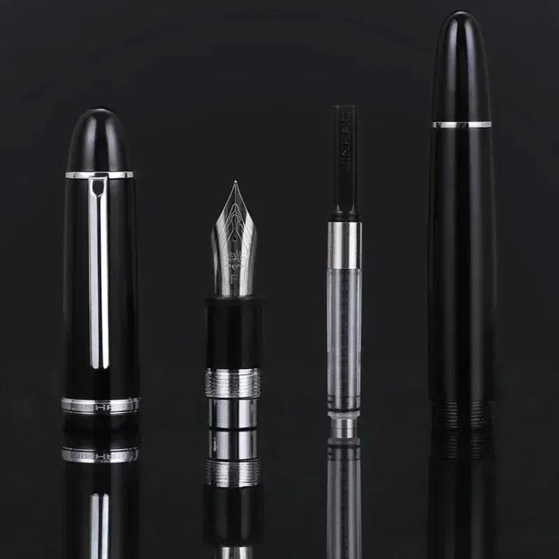 Перьевые ручки JinHao X159 Металлические EF 0.38мм F 0.5мм Пера Акриловые Школьные Офисные Принадлежности Канцелярские Товары Деловая Пишущая Ручка PK 9019