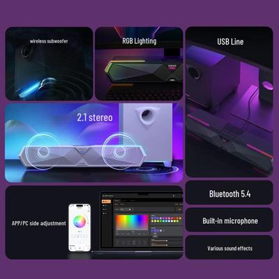 Edifier M30SW 2.1 RGB Игровые настольные колонки Штепсель CN (адаптер в комплекте)