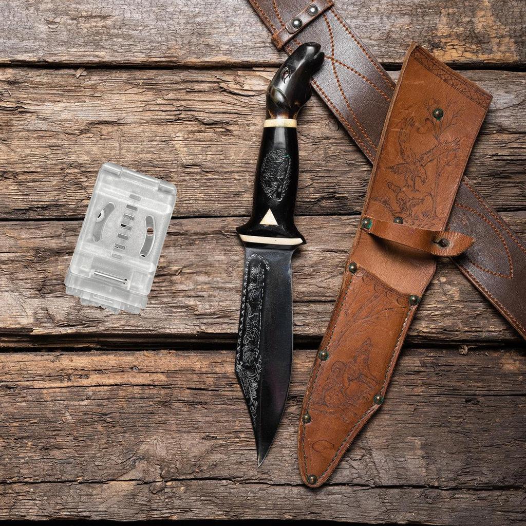 Зажим для ножа на поясе Многофункциональный зажим для кобуры, подсумков для магазинов и ножен для ножей Регулируемый тактический зажим для ножен сзади