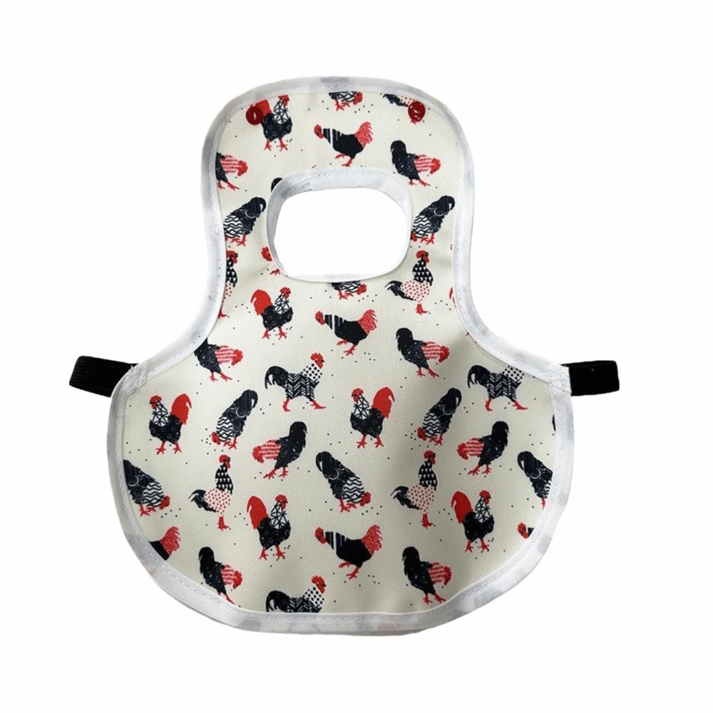Protective Hen Apron Washable Elastic Chicken Saddle Apron Adjustable Wings Fixed Poultry Back Protector Poultry Farming