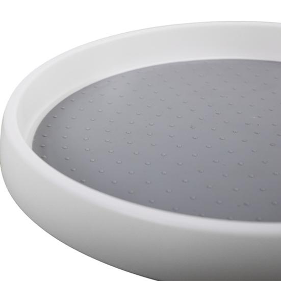 360-Degree Rotatable Lazy Susan Organizer Large Capacity Non-Skid Design Multipurpose Kitchen Spice Rack Lazy Susan Turntable