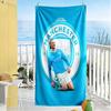 Strong Haaland Beach Towel Quick-Dry Soft Microfiber Comfortable Lightweight Perfect for Traveling Yoga Camping and Swimming