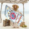 Bayern Munich Customizable Name Beach Towel High Absorbency & Quick-Dry Suitable for Swimming Gym Camping Yoga Vacation