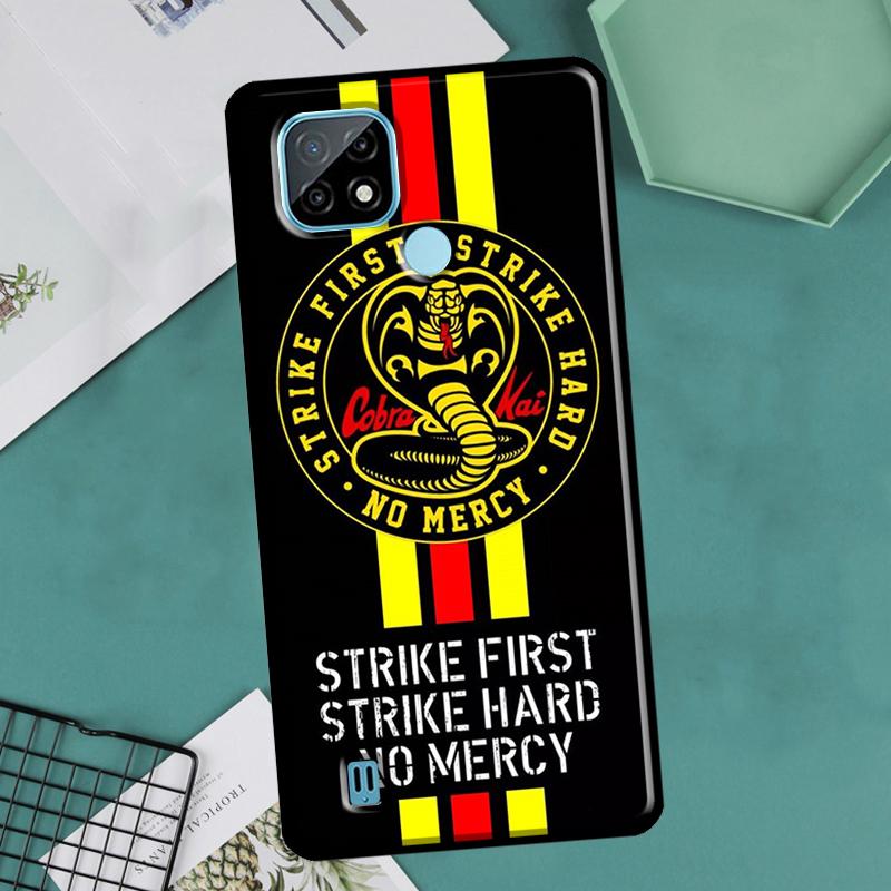 Cobra Kai Snake For OnePlus 10 9 Pro 8T 9R 10R Nord2 Case For Realme 8 Pro 9 GT Neo 3 2 Master 8i 9i Cover