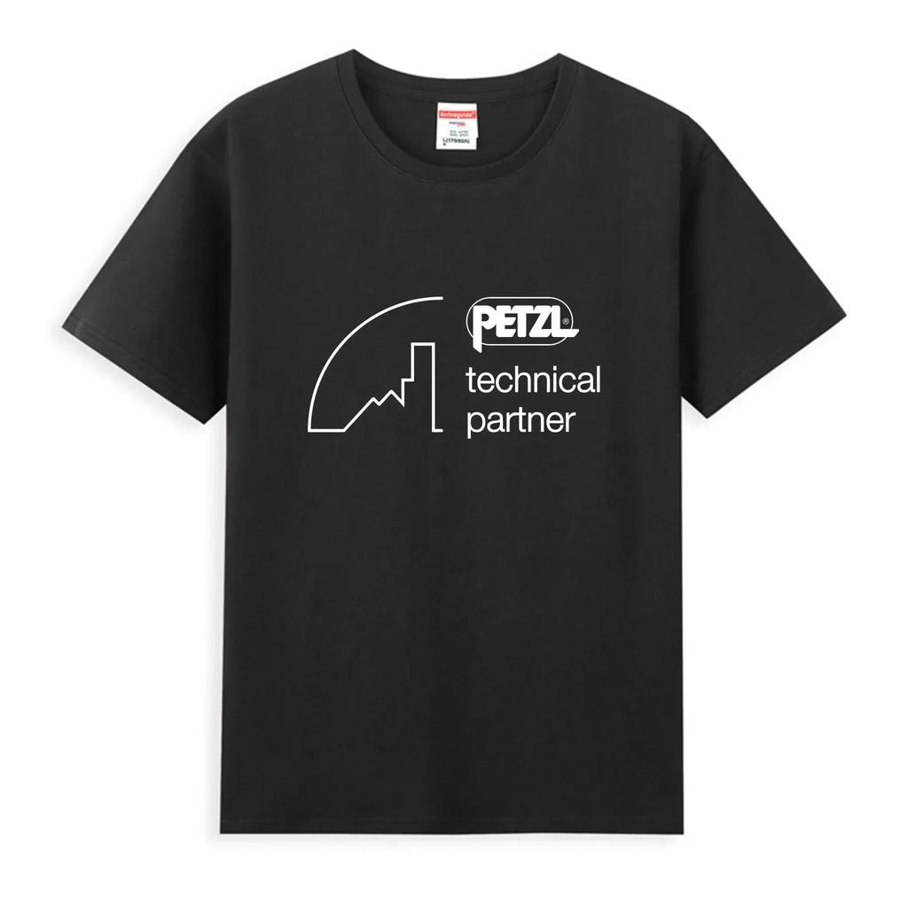 2024 Мужская футболка Повседневная PETZL Life Скалолазание Альпинизм Хайкинг и Трейлраннинг Кемпинг Драйфит Футболка Удобная Уличная одежда S-3XL#Цвет(3)