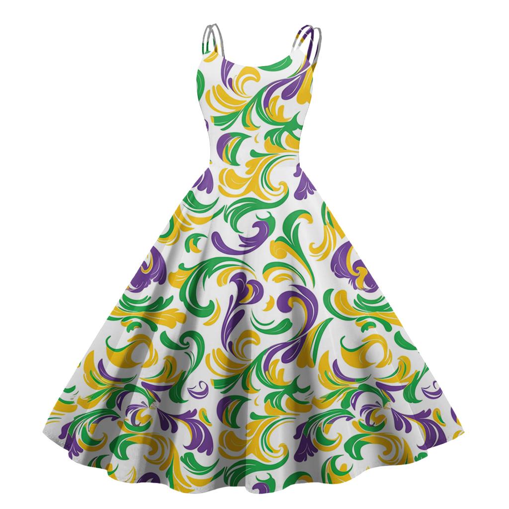 Женское сексуальное платье с принтом на Хэллоуин, с открытыми плечами, в стиле панк, винтаж