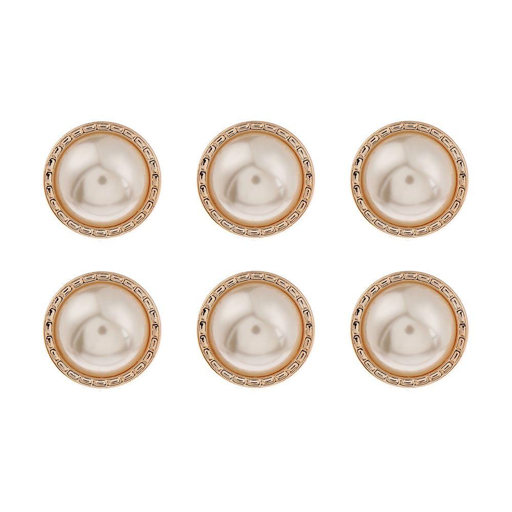 6PCS Fashion DIY Anti-exhaust Coat Button Seamless buttons Detachable Adjustable
