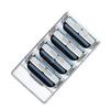 4Pcs/Set 3 Layers Men Face Shaving Razors Replacement Blades Male Manual Razor Blades