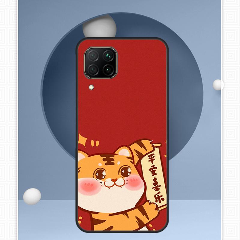 Забавный мультяшный тигр Для Huawei Nova 12i 12s 11i 8i Y91 Y60 Y70 Y72 Y90 Y61 9 10 SE P20 P40 Lite P30 P60 Pro Чехол