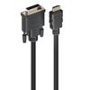 Ewent Кабель HDMI-DVI Ewent EC1350 Черный, 2 м