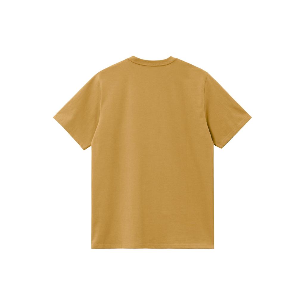 Carhartt WIP FW24 S/S Футболка Chase Вышитый логотип Chase Серия с золотой этикеткой Свободный крой Логотип с буквенным узором Футболка с коротким рукавом I026391-22J-XX