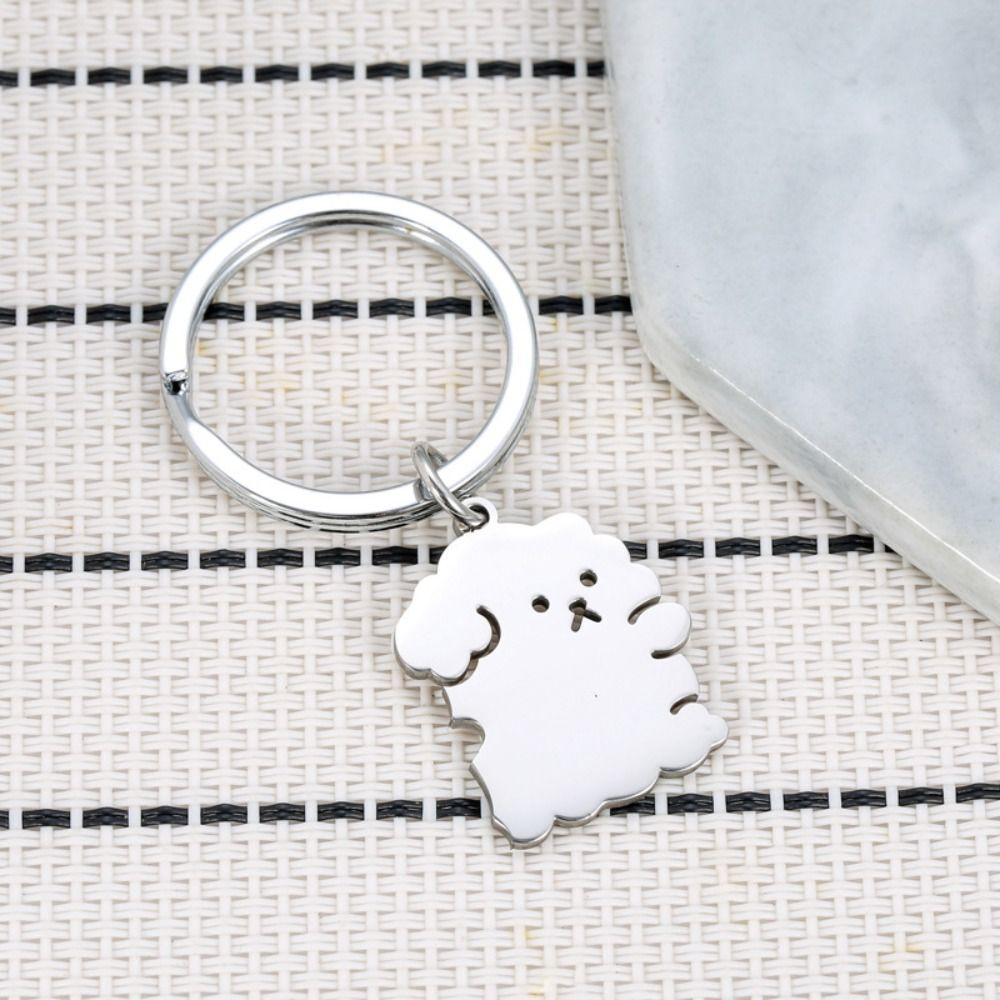 Hanging Jewelry Couple Keychain Hug Cat Dog Dog Cat Keychain  Valentine's Day Gift