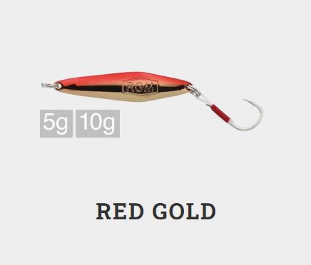 Jackall RGM Spoon Saya 10 Grams Red Gold (4678)