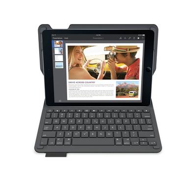 LOGICOOL Чехол-клавиатура для iPad Air 2 Черный iK1051BK