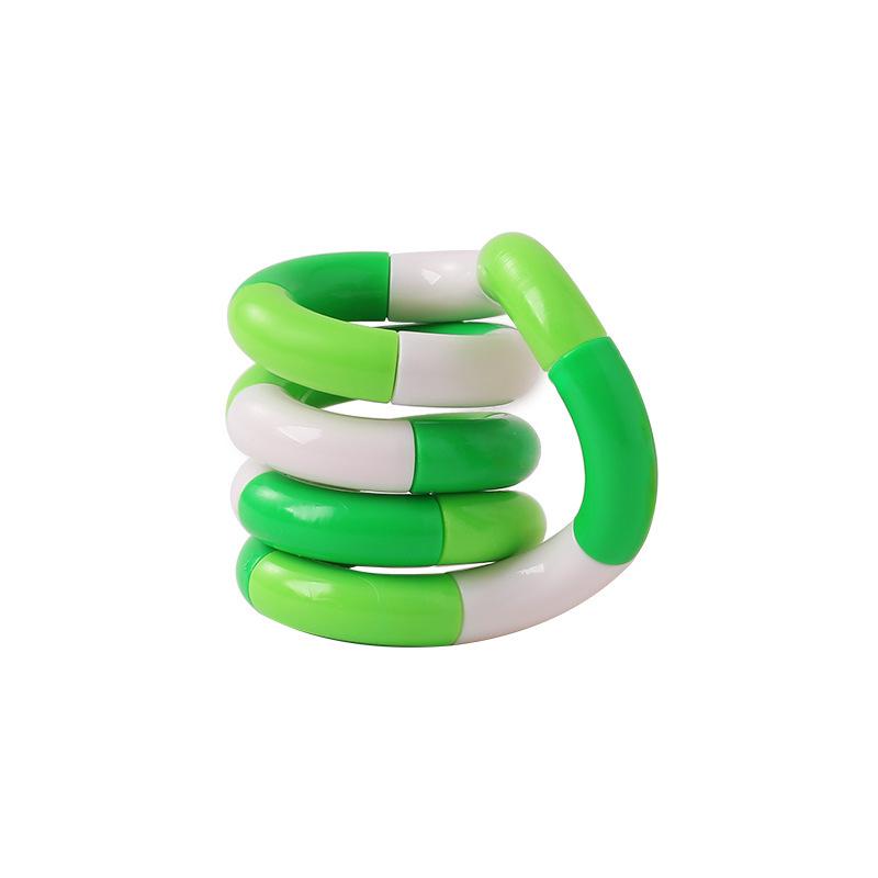 Многоцелевая креативная витая веревка: Образовательная и антистрессовая игрушка для школьников и детей