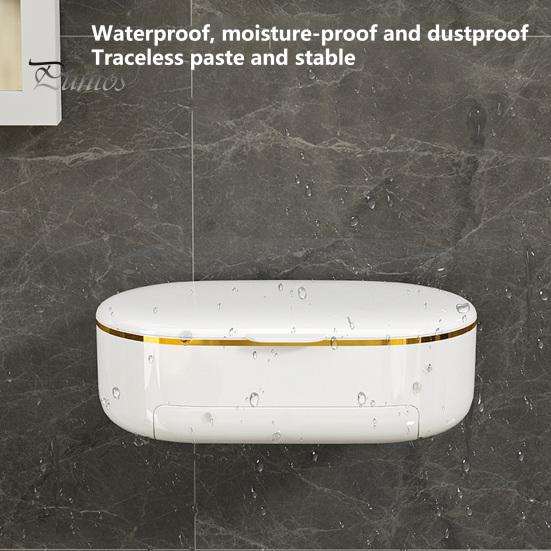 Мыльница, универсальный чехол для мыльницы, компактный настенный держатель для слива мыла с губкой для домашней ванной комнаты