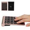 Wireless Mini Keyboard with Numeric Keypad - Bluetooth 5.0 Ergonomic 22-Key Keypad for Android and Mac OS - Scissor-Foot Key Design - 80 Hours of Use