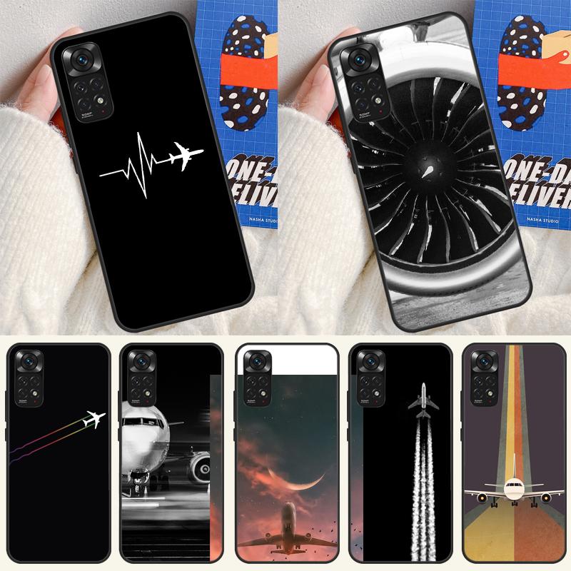Дорожный чехол для самолета для Xiaomi Redmi Note 14 13 Pro 12 11 9 10 9S 10S 11S 12S Redmi 14C 13C 10C 12C Чехол