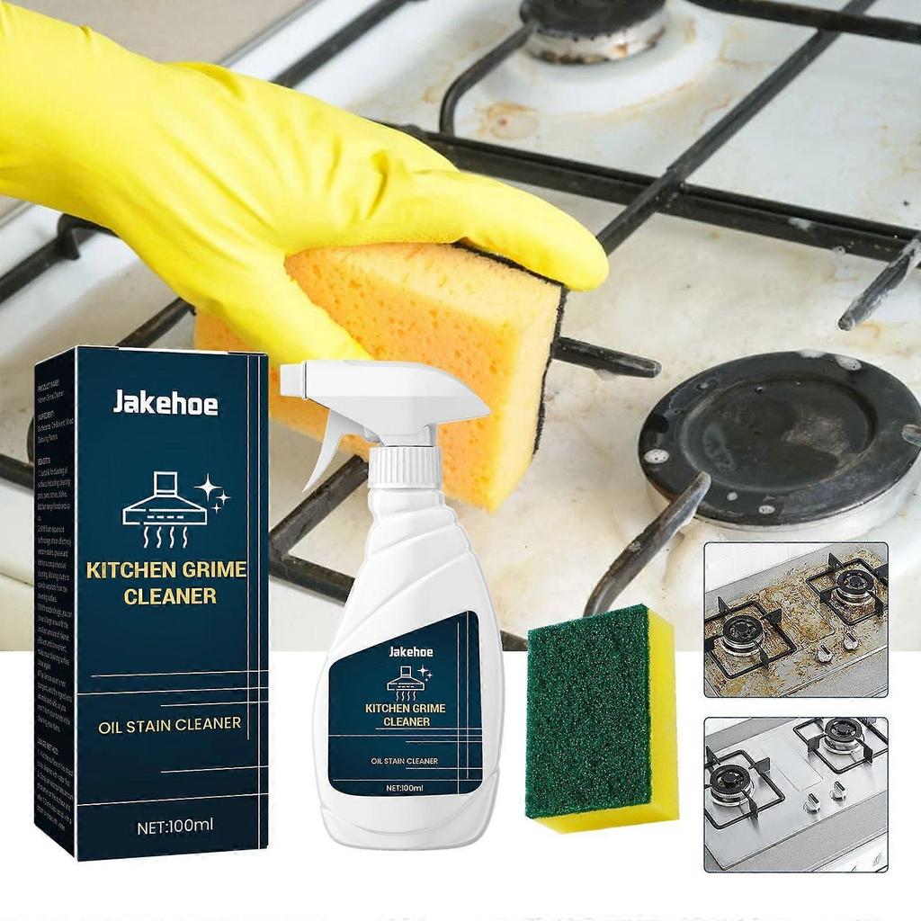 Kitchen Grime Cleaner, Kitchen Stove Hood To Remove Oil And Dirt To Remove Stains Multi-Purpose Cleaner