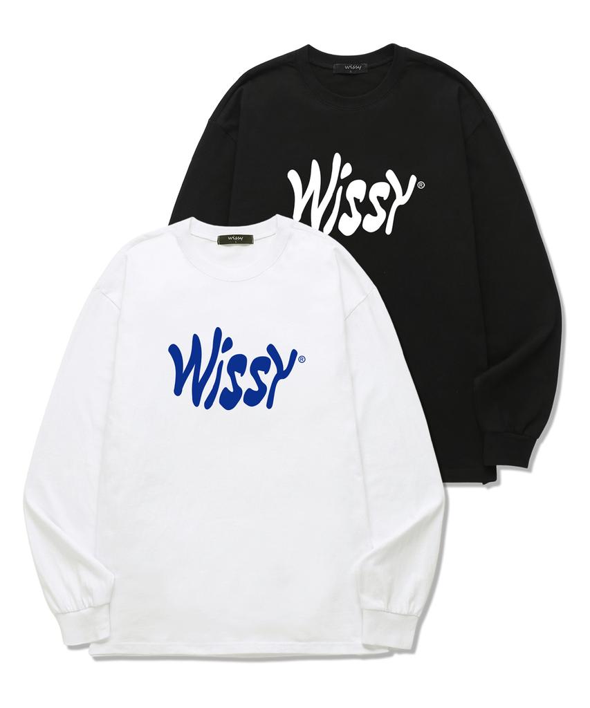 Футболка с длинным рукавом и логотипом Wissi Curve (Wls027) белый