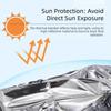 Waterproof Survival Blanket Portable Emergency Blanket Survive Thermal Blanket  Hiking