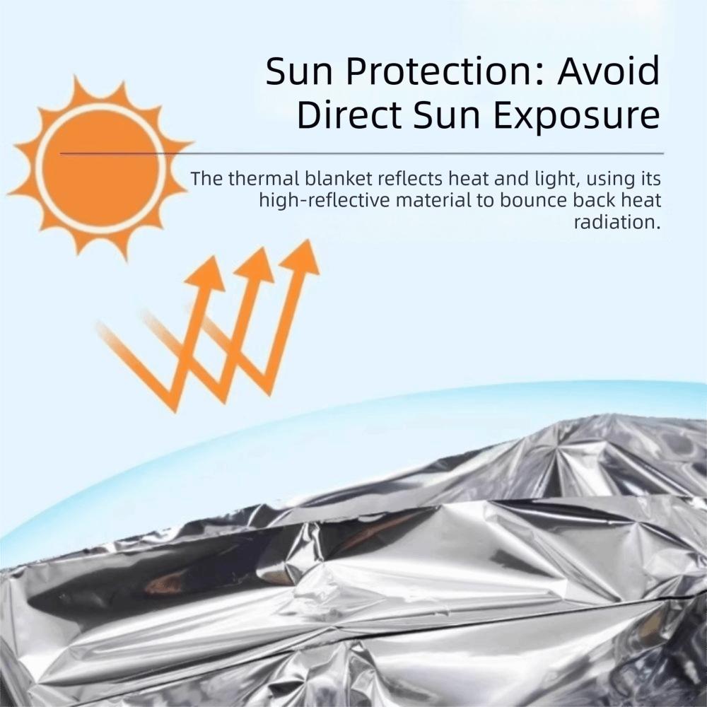 Waterproof Survival Blanket Portable Emergency Blanket Survive Thermal Blanket Hiking