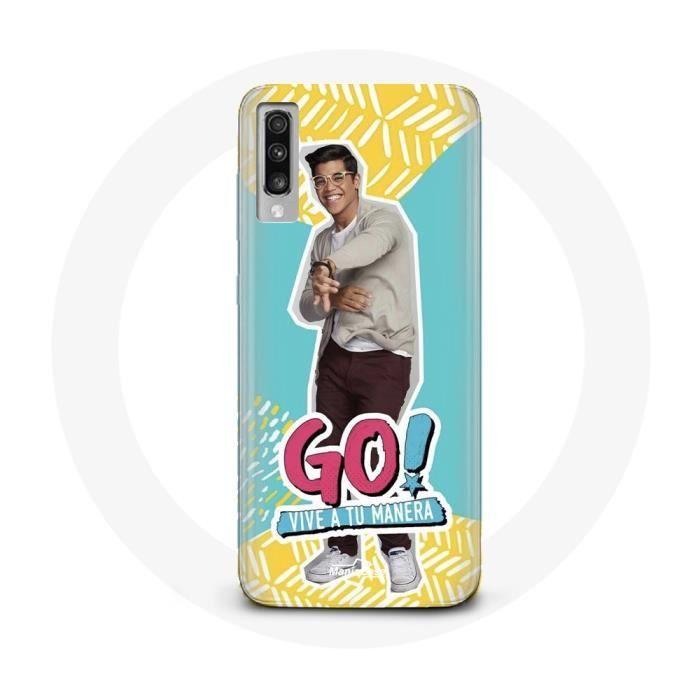 Coque pour Samsung Galaxy A70 Poursuis Tes Rêves Simón Go! Vive a tu manera