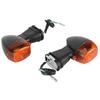 2pcs Motorcycle Turn Signal Light Yellow Light Fit for Kawasaki ZX900 Ninja ZX9R